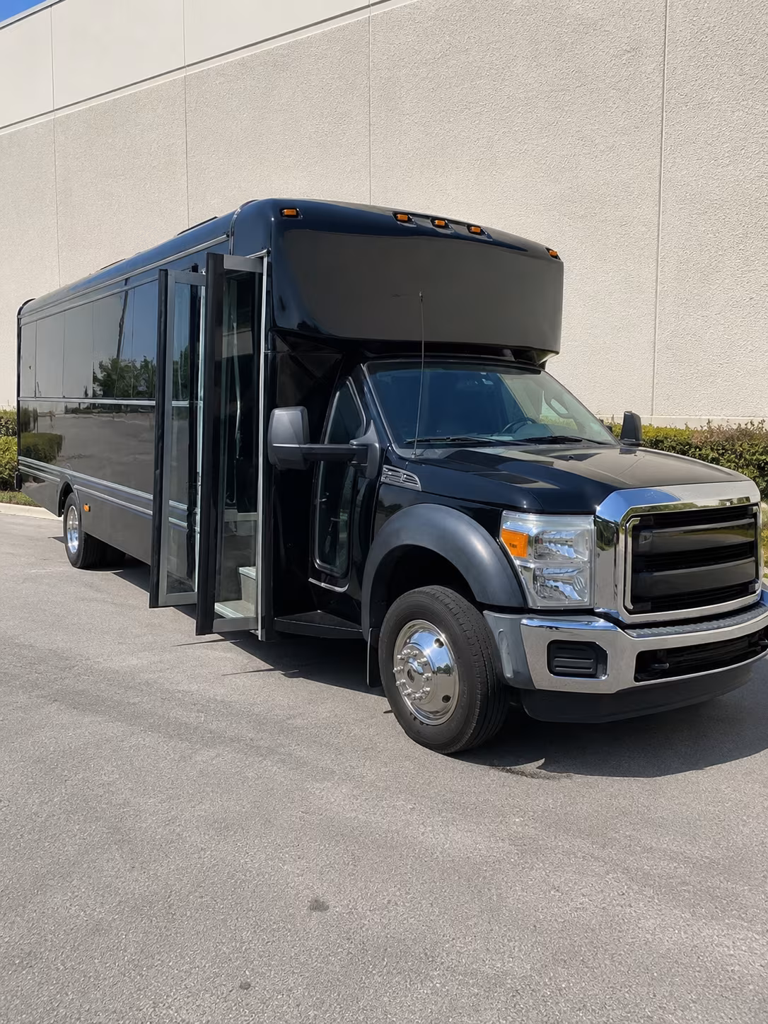 across madera california party bus rental