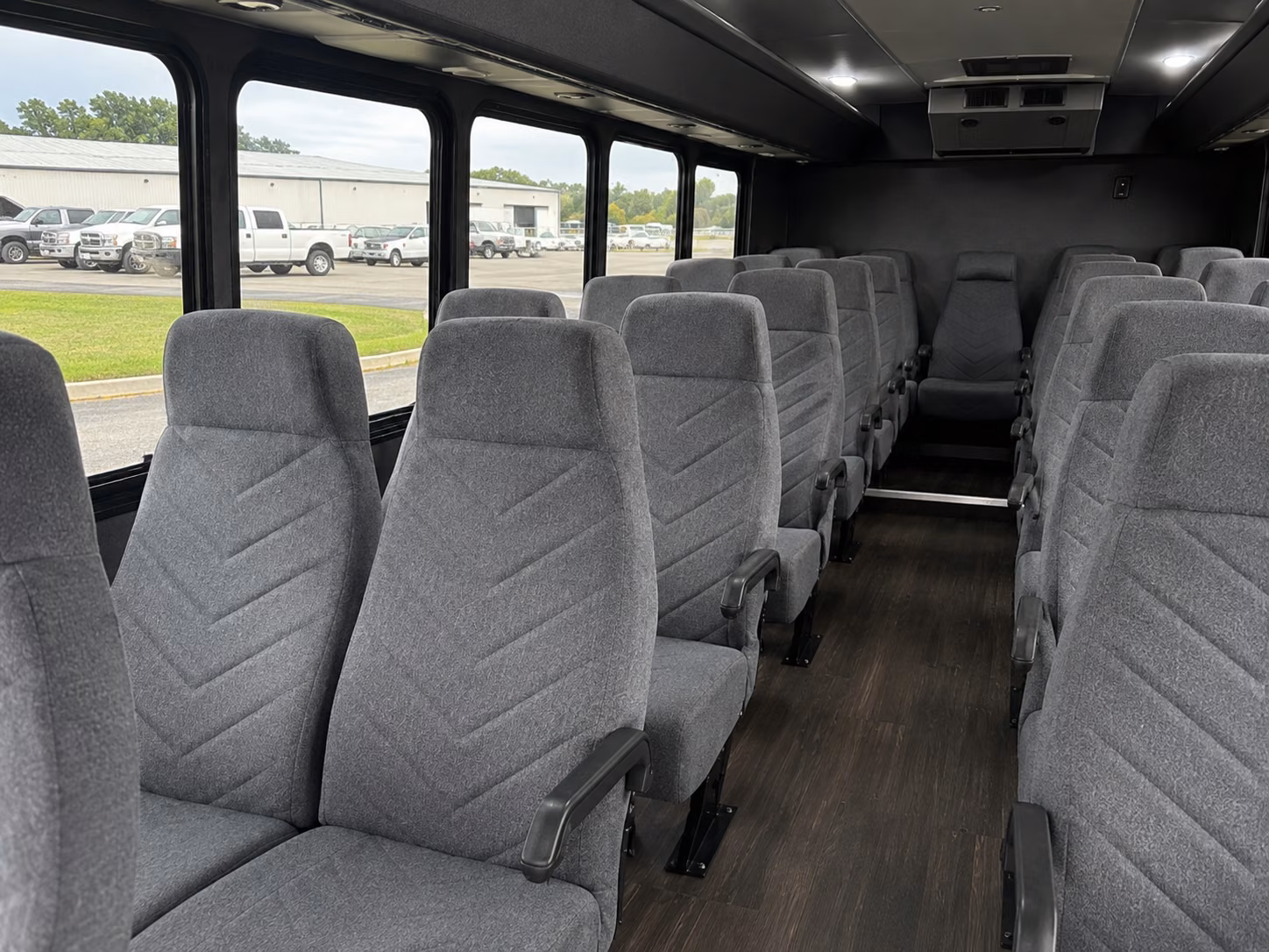 madera 15 passenger minibus inside