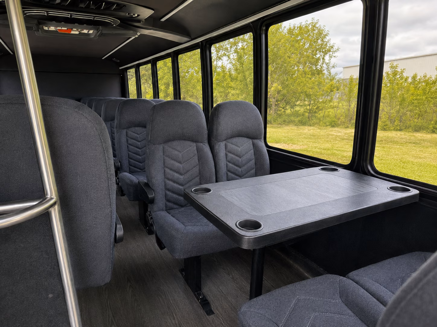 madera 15 passenger minibus interior