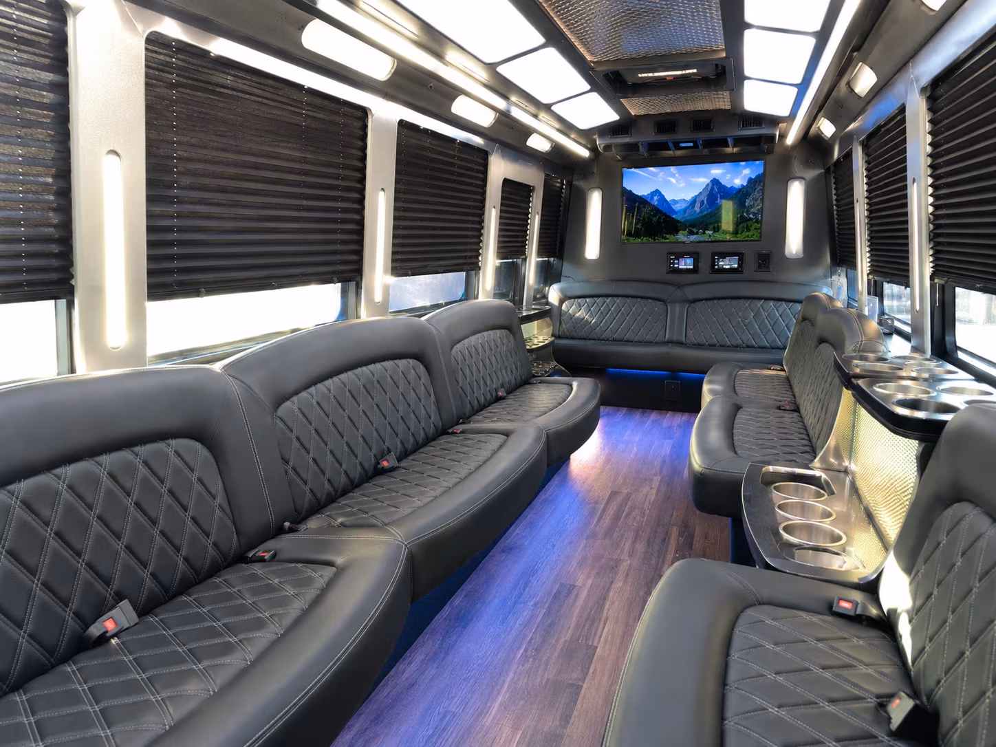 madera sporting event party bus rental