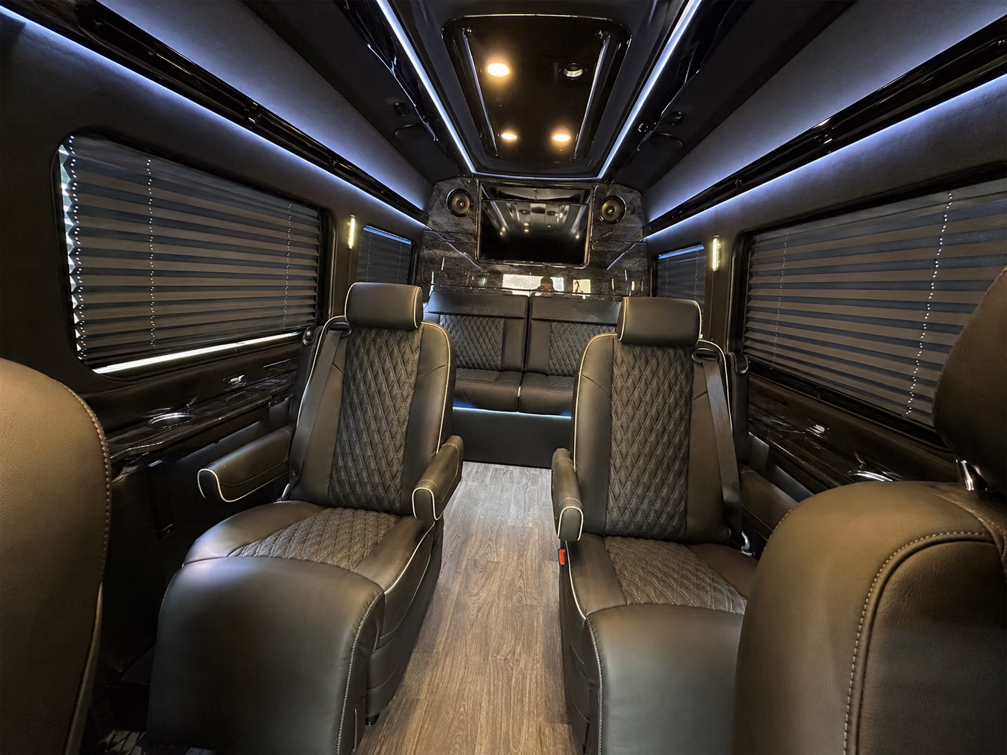 madera sprinter van with driver interior